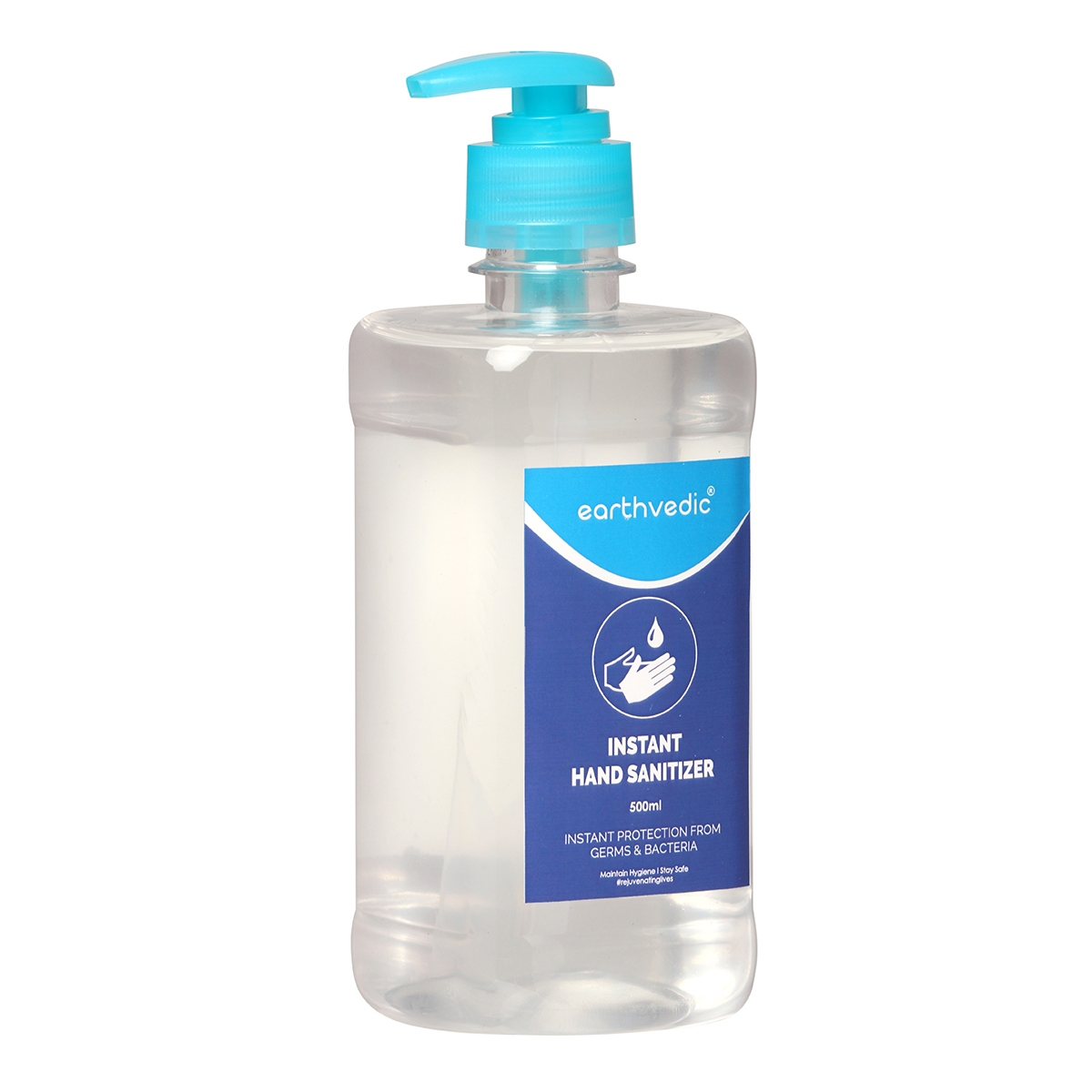 earthvedic instant hand sanitizer gel-side