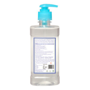 earthvedic instant hand sanitizer gel-back